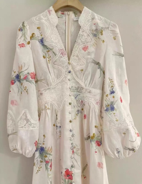 ZIMMERMAN Linen dress-10